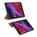 Asus Fonepad 8 FE380CXG - PU Flip Stand Tablet Protective Cover Case Support Sleep Wake Function - Brown
